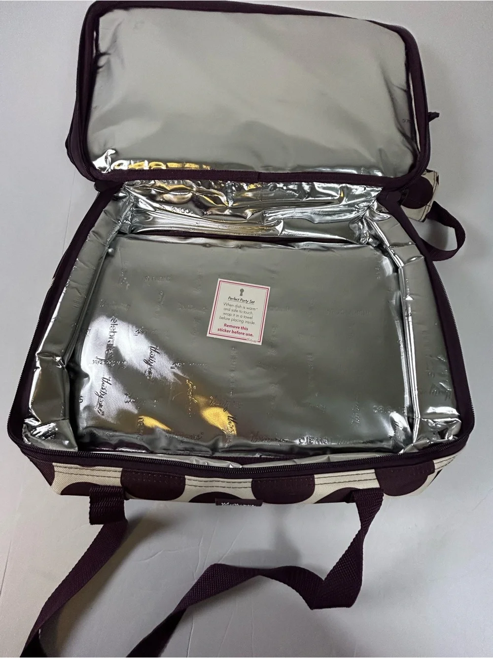 thirty-one cream tote